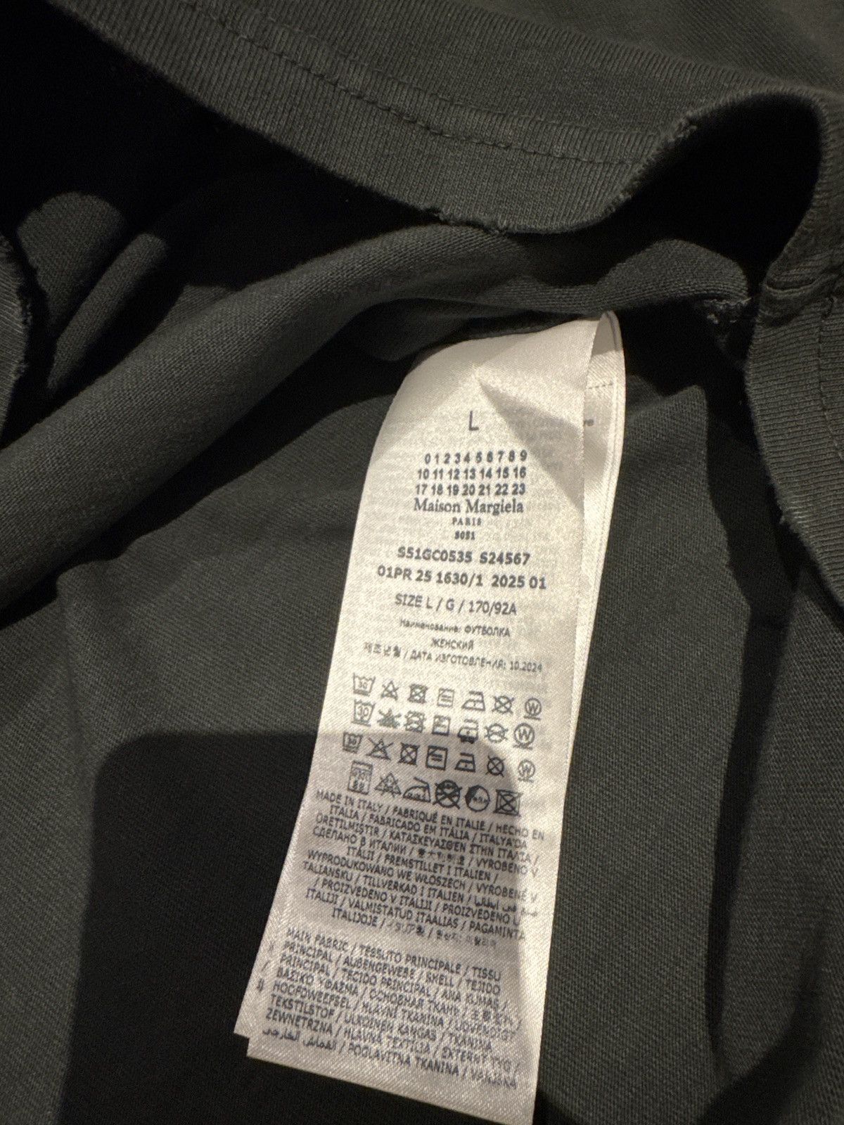 Maison Margiela Maison Margiela Long Sleeve Size US L / EU 52-54 / 3 - 5 Thumbnail