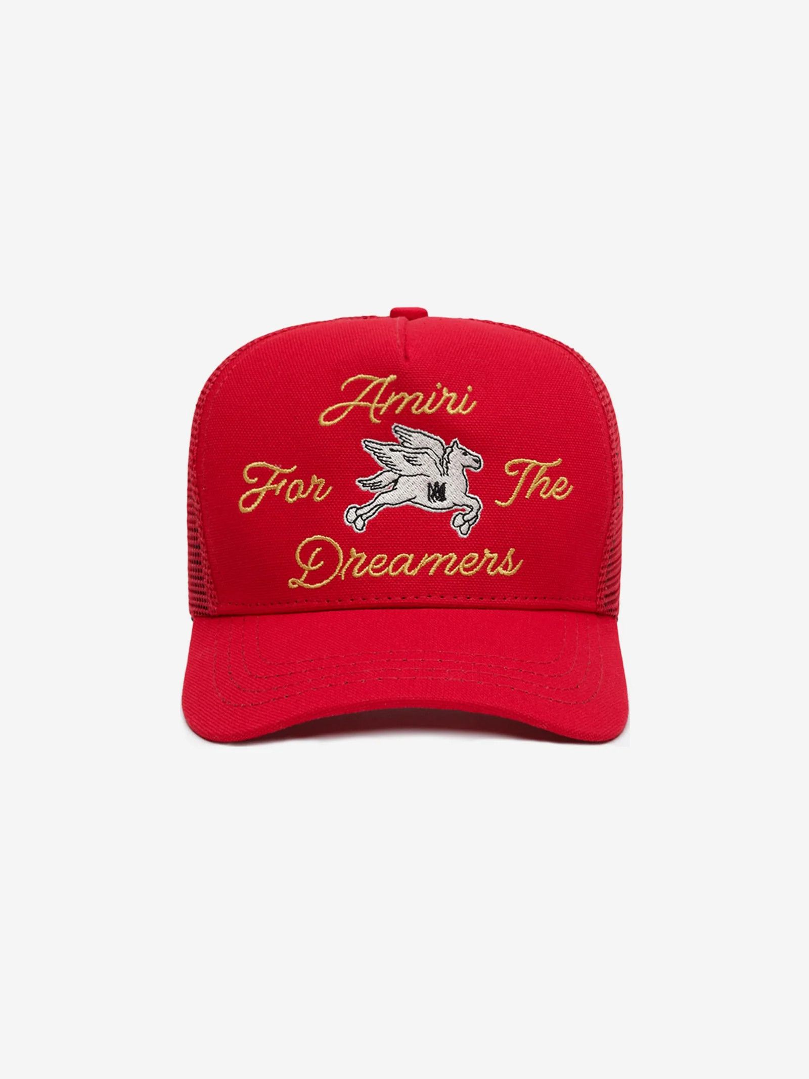 Amiri o1s1wg110126 Size: OS / KIDS Dreamers Trucker Hat / Cap Red Size ONE SIZE - 2 Thumbnail