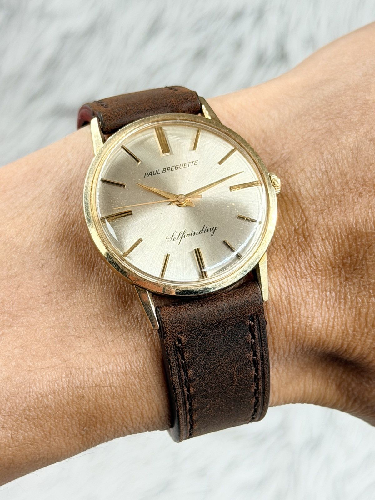 Vintage Vintage 80’s PAUL BREGUETTE 10K Gold Filled Automatic Watch Size ONE SIZE - 2 Thumbnail