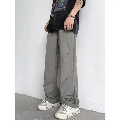 Japanese Brand Ezaki High Street Parachute Workwear Nylon Punch Pants Size US 31 - 8 Thumbnail