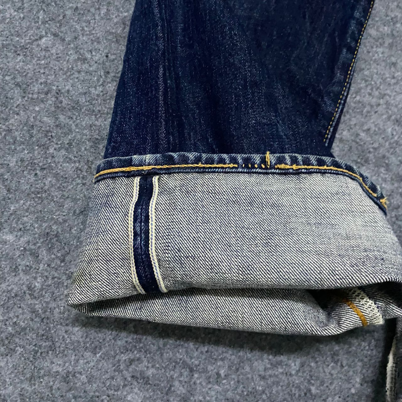 Japanese Brand 💥Rare💥Vintage Studio D Artisan Selvedge Distressed Denim Size US 33 - 13 Thumbnail