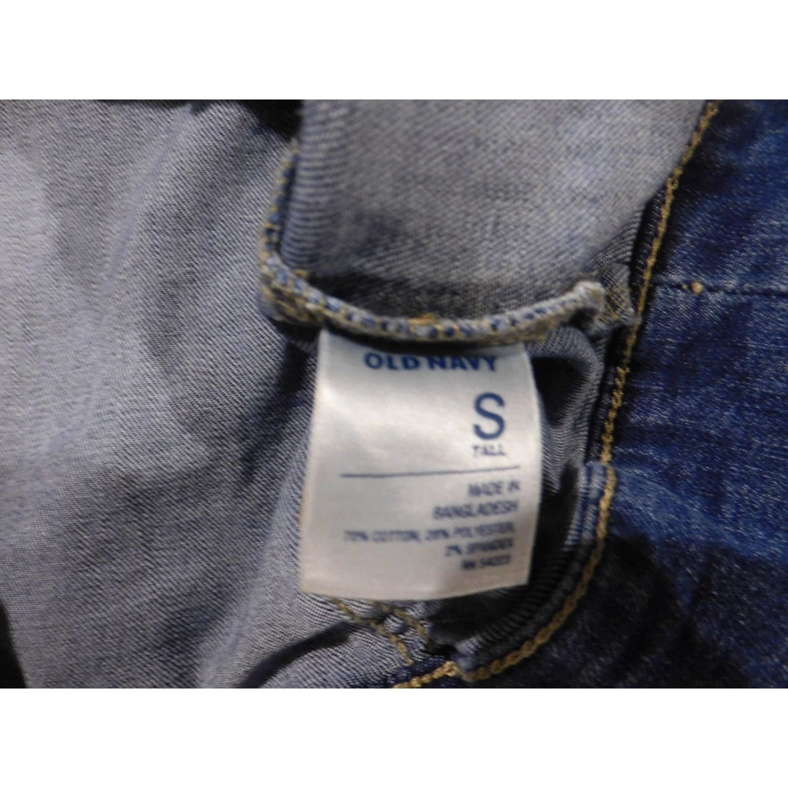 Old Navy Old Navy Womens Jacket Small Blue denim rockstar button jean biker Shirt Womens Small Blue Denim Jacket Rockstar Button Casual Winter Men/Women? Size 28" / US 6 / IT 42 - 6 Thumbnail