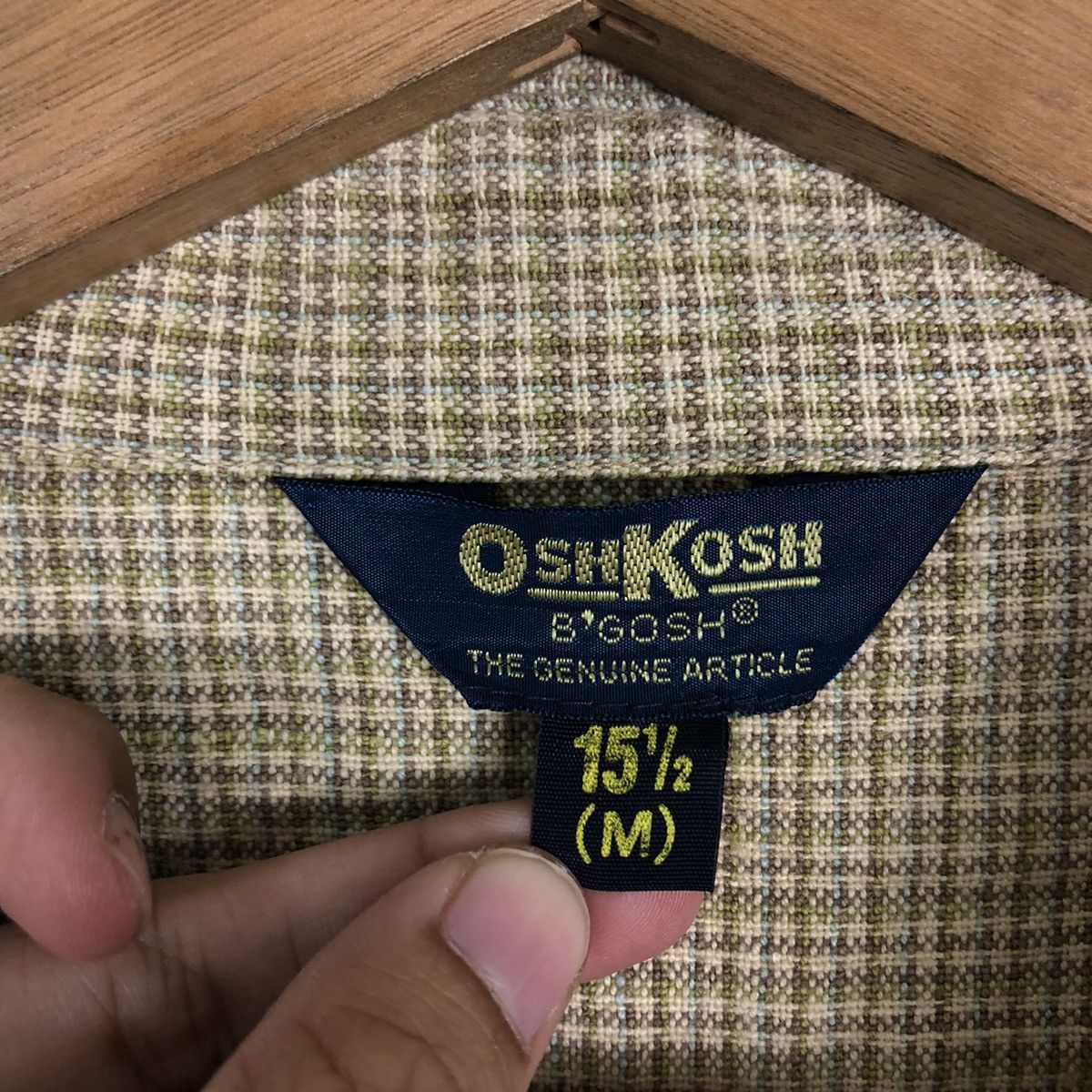 Japanese Brand 🔥90’s Vintage Chore Jacket Oshkosh Tartan Design Size US M / EU 48-50 / 2 - 13 Thumbnail