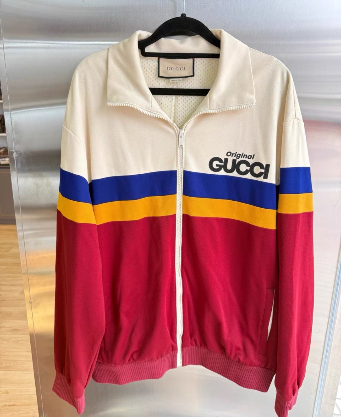 Gucci Gucci SS22 Original Series Logo Pattern Printed Knitted -JY Size US L / EU 52-54 / 3 - 1 Thumbnail