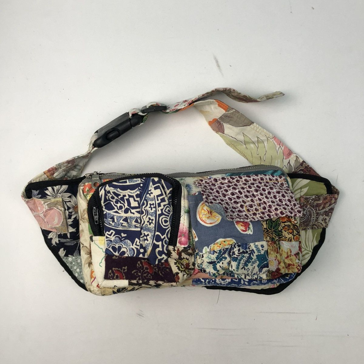 Japanese Brand ‼️YES‼️ VINTAGE PATCHWORK WAIST BAG Size ONE SIZE - 1 Thumbnail