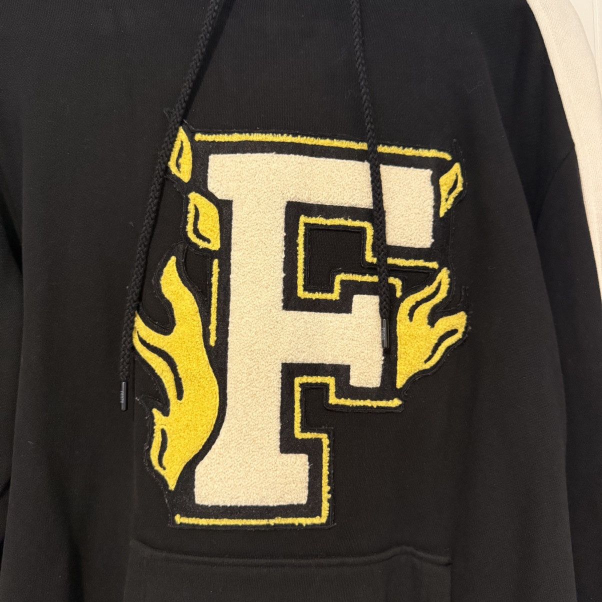 Fenty × Puma Rihanna FENTY x Puma Black Toweling Logo Oversized Hoodie Size M / US 6-8 / IT 42-44 - 2 Thumbnail