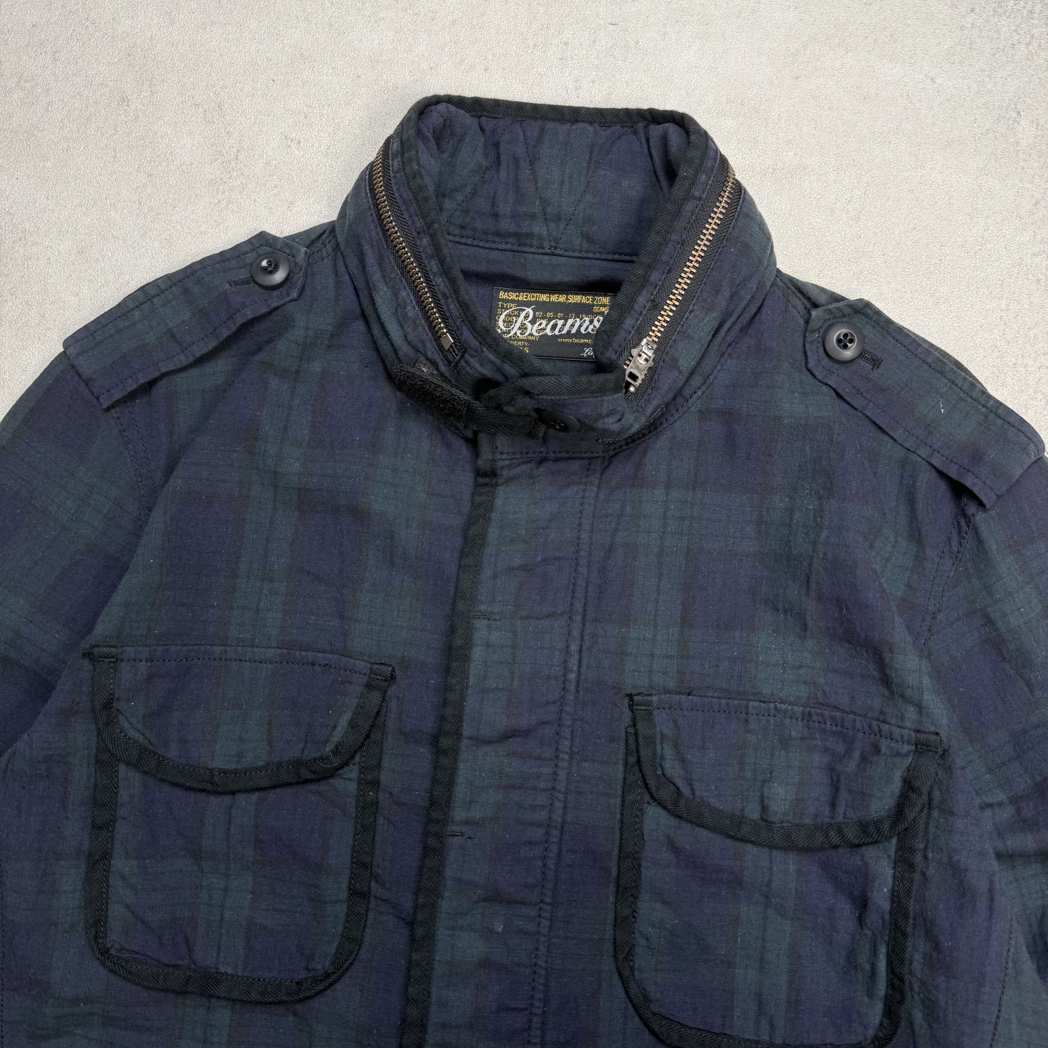 Beams Plus Beams Japan Field Utility Jacket M65 Plaid Size US L / EU 52-54 / 3 - 7 Thumbnail