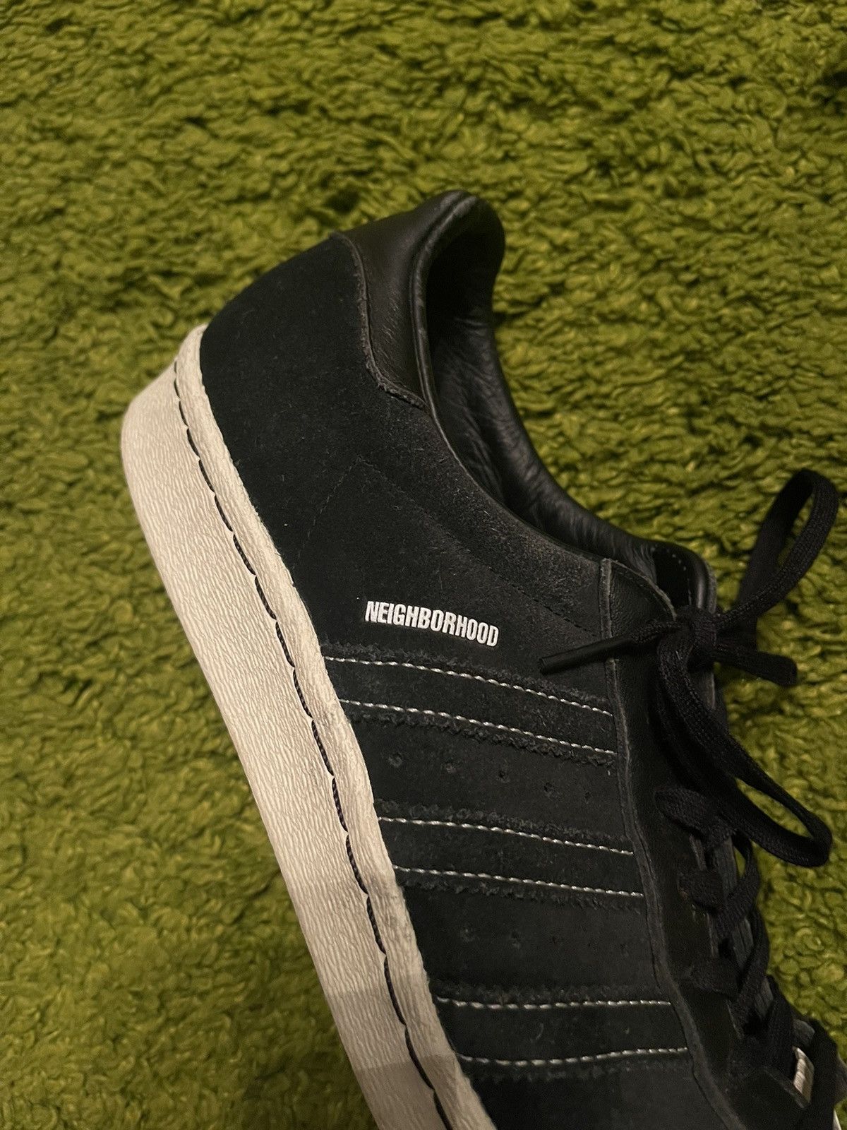 Adidas × Japanese Brand × Neighborhood Adidas x Neighborhood superstar sneakers Size US 7.5 / EU 40-41 - 5 Thumbnail