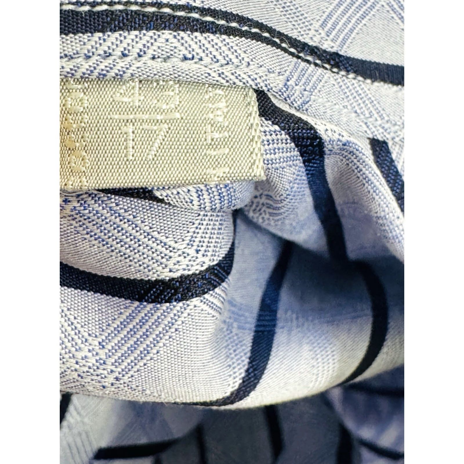 Stefano Ricci STEFANO RICCI Dress Shirt Striped Cuff Collar Mens 17 43 Blue/Black Long Sleeve Shirt Size US XL / EU 56 / 4 - 6 Thumbnail