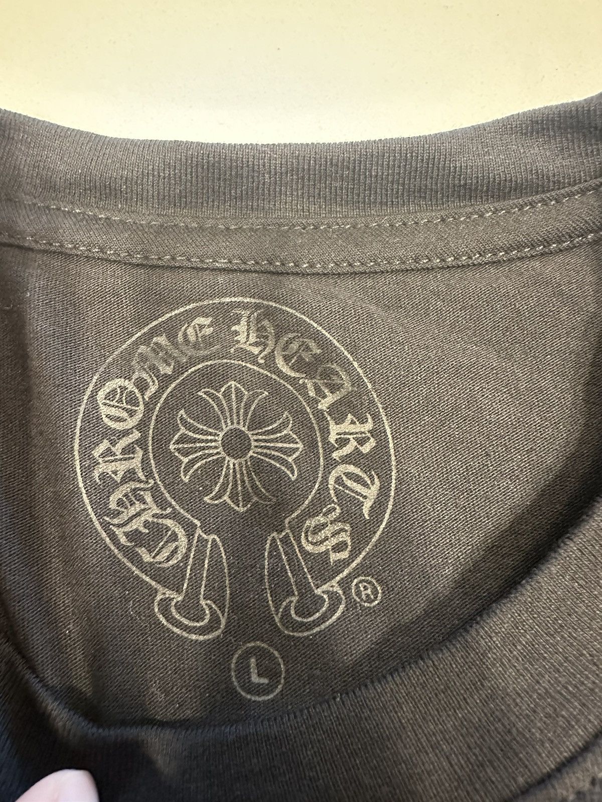 Chrome Hearts 🔥Chrome Hearts Cross Black Long Sleeve Tee🔥 Size US L / EU 52-54 / 3 - 6 Thumbnail