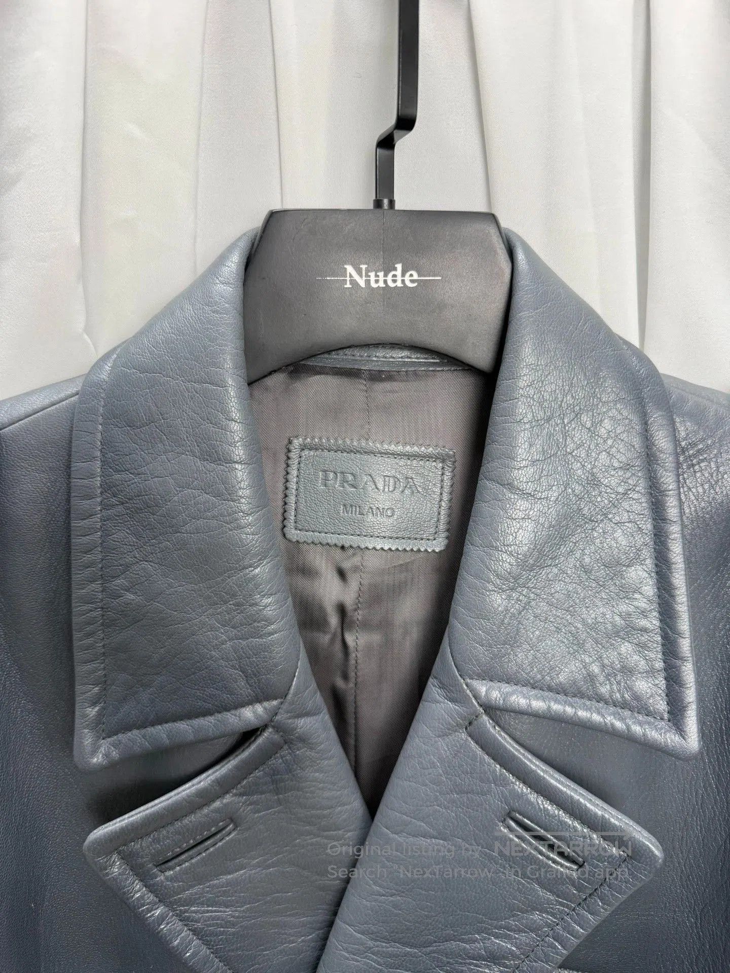Raf Simons Prada Raf Simons Distressed Leather Jacket. Size US S / EU 44-46 / 1 - 4 Thumbnail