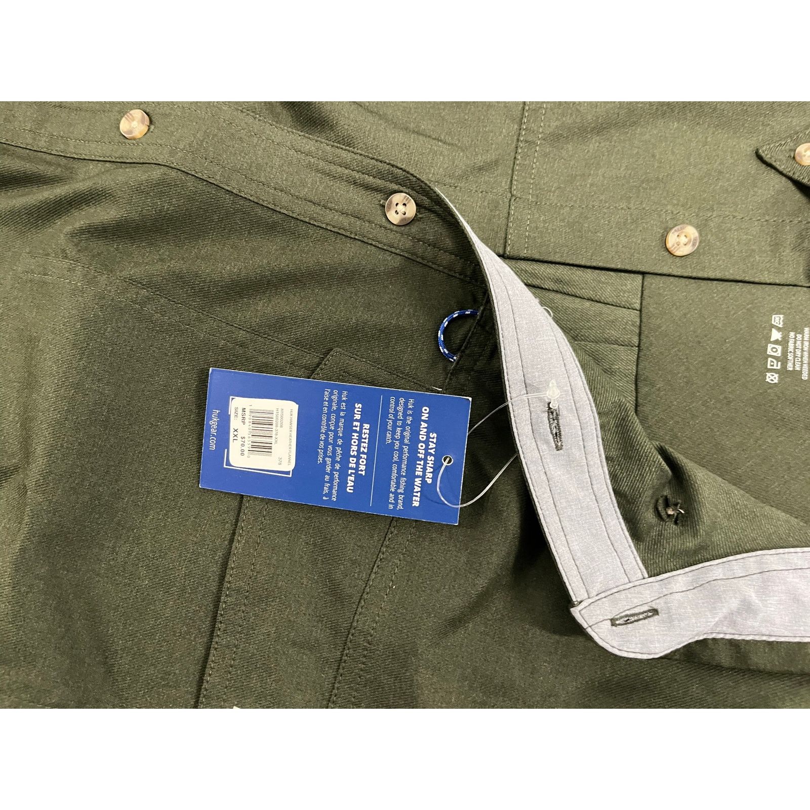 Grailed HUK Men's Soft Stretch Flannel, Performance XXL NEW Size US XXL / EU 58 / 5 - 3 Thumbnail