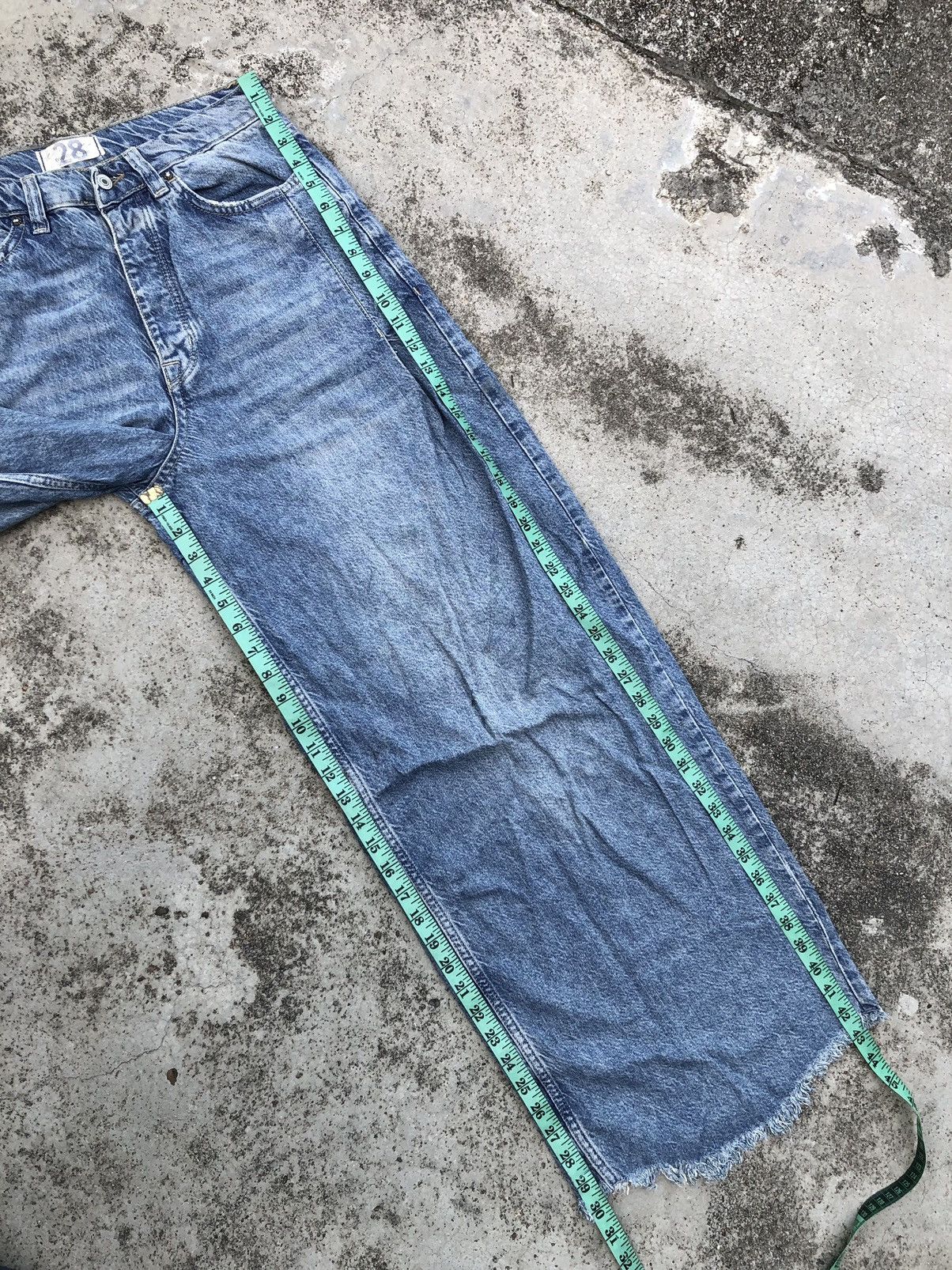 Free People SUPER BAGGY WE THE FREE DENIM Size US 30 / EU 46 - 10 Thumbnail
