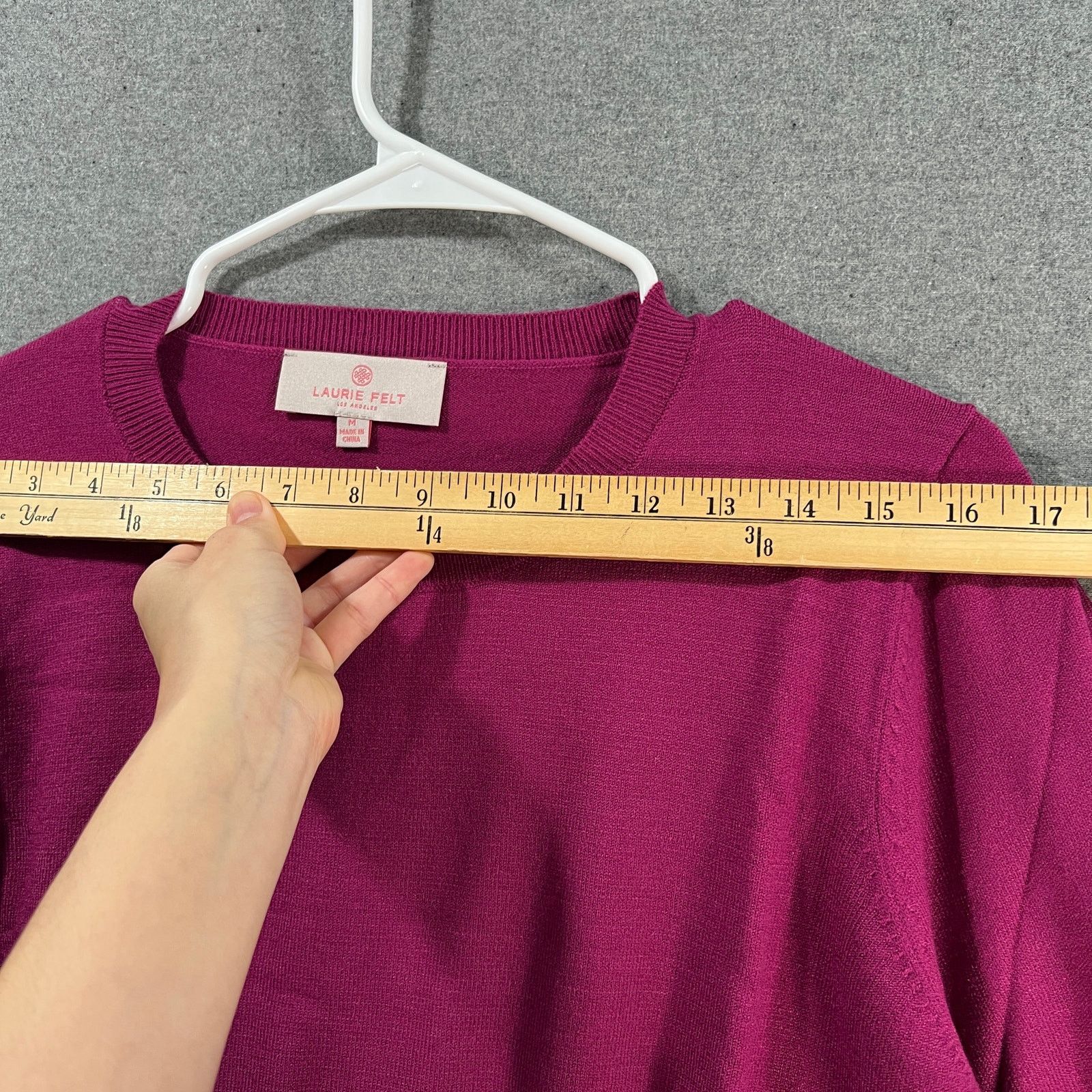 Other Laurie Felt Ruffle Long-Sleeve Pullover Sweater Size M / US 6-8 / IT 42-44 - 3 Thumbnail
