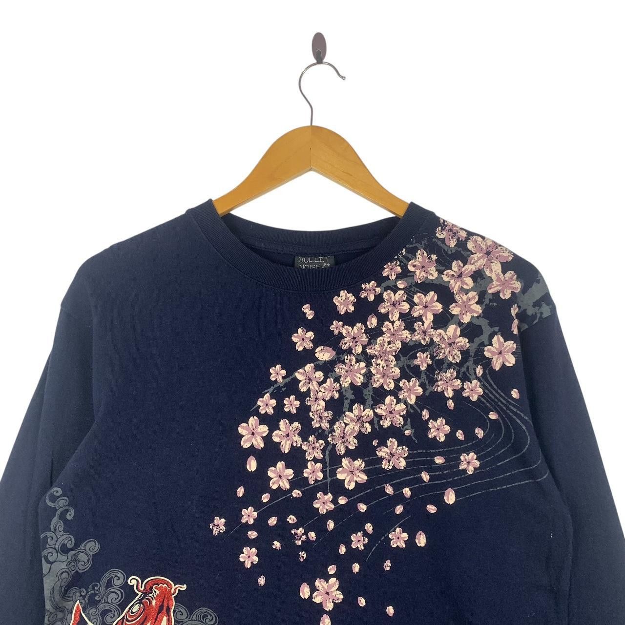 Bullet Noise BULLET NOISE SUKAJAN Japan Koi Sakura Painting Tee Shirt Size M / US 6-8 / IT 42-44 - 3 Thumbnail
