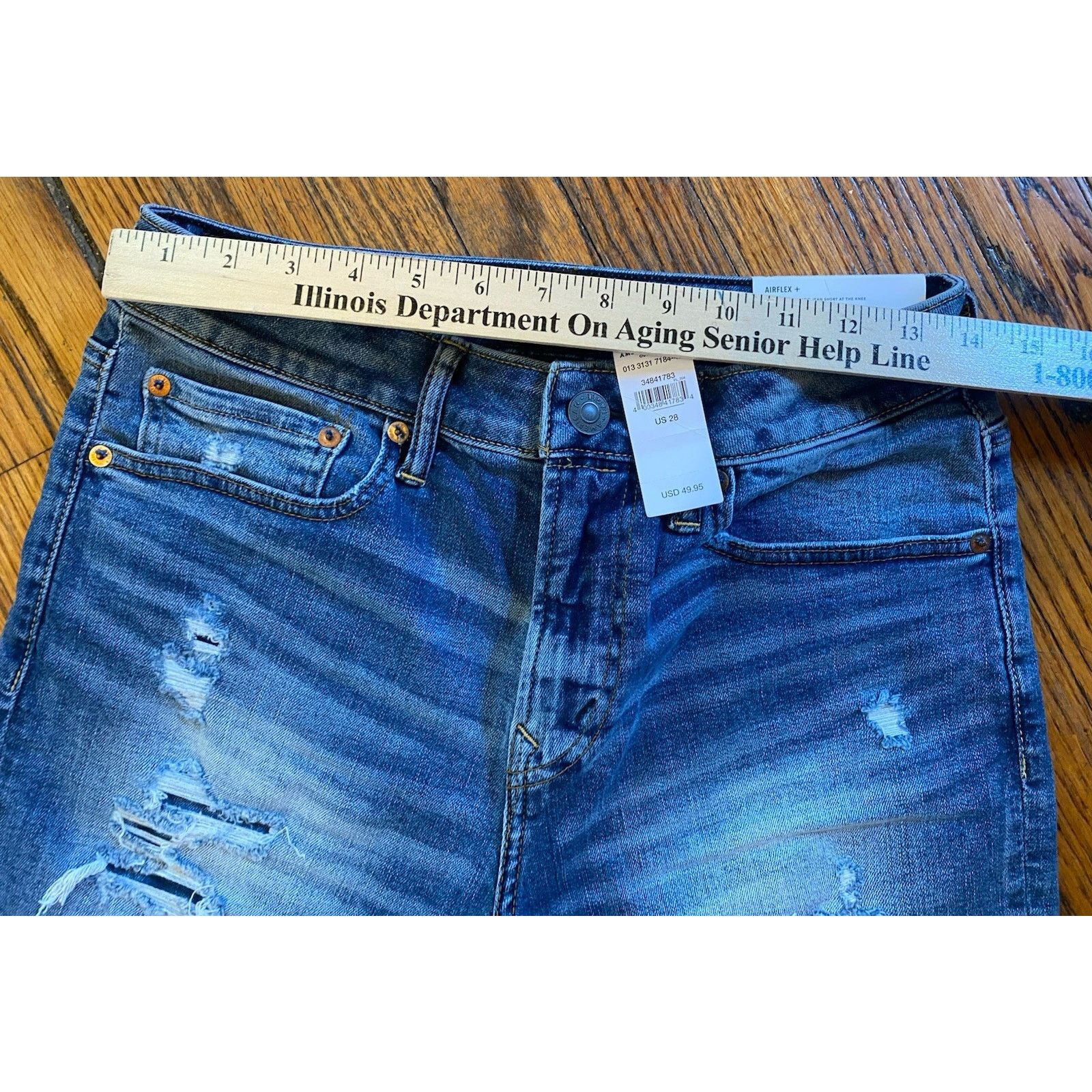 American Eagle Outfitters NWT American Eagle Jean Shorts Women’s Sz 28 Denim $50 Size 28" / US 6 / IT 42 - 5 Thumbnail