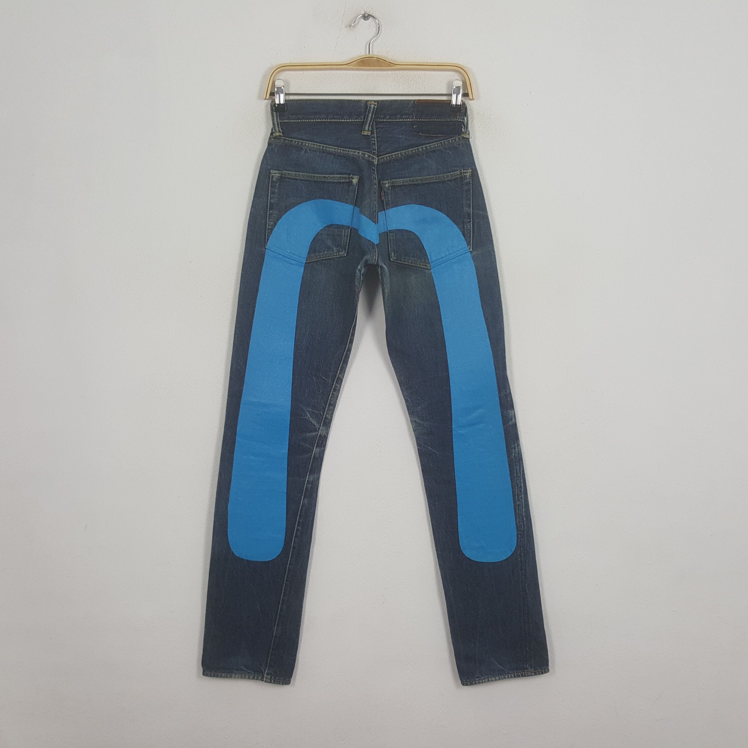 Evisu Vintage Evisu Japanese Brand Daicock Custom Art Denim Jeans Size 24" / US 00 / IT 34 - 1 Thumbnail