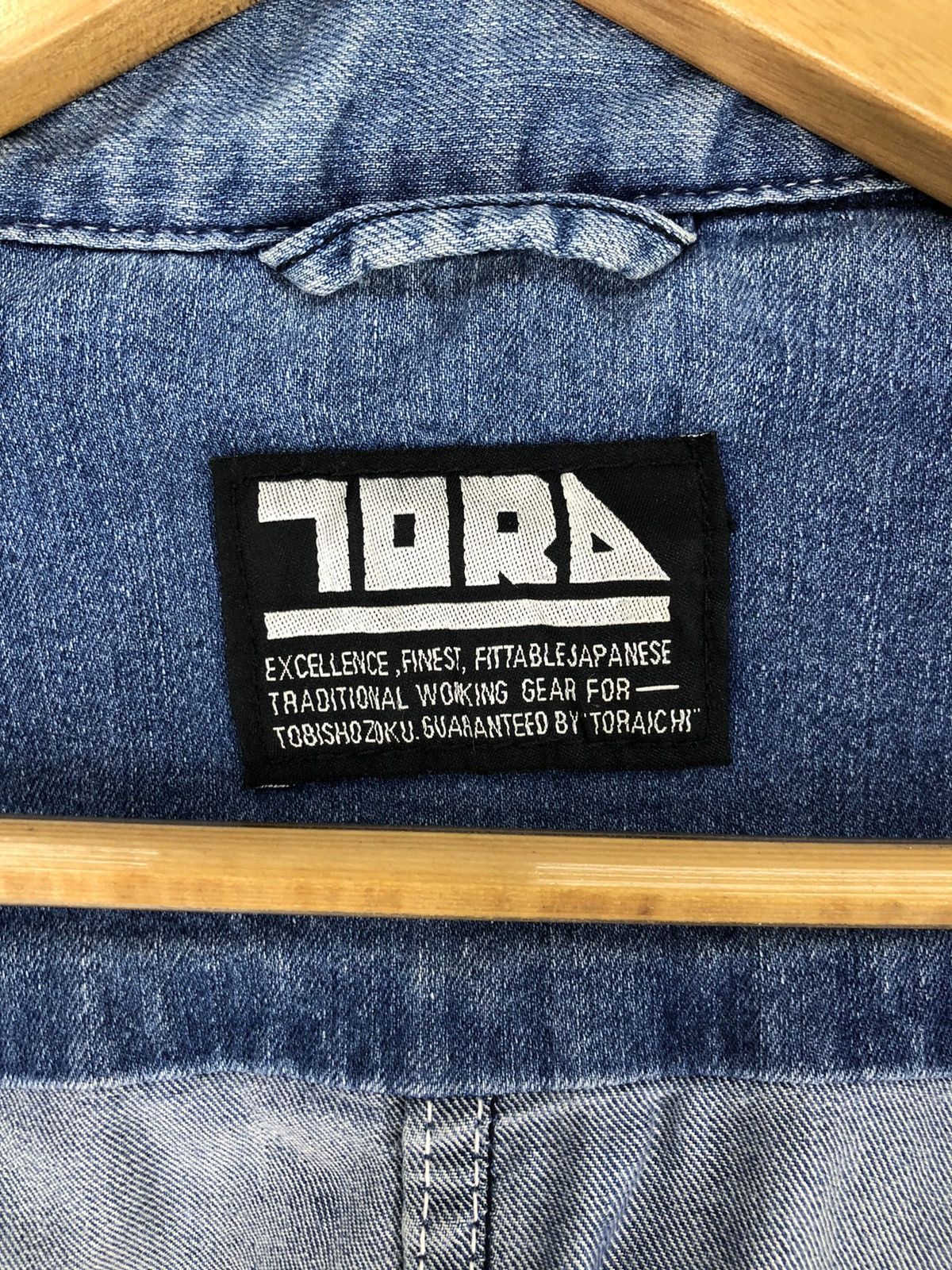 Japanese Brand Vintage Toraichi Denim Workwear Jacket Size M / US 6-8 / IT 42-44 - 22 Thumbnail