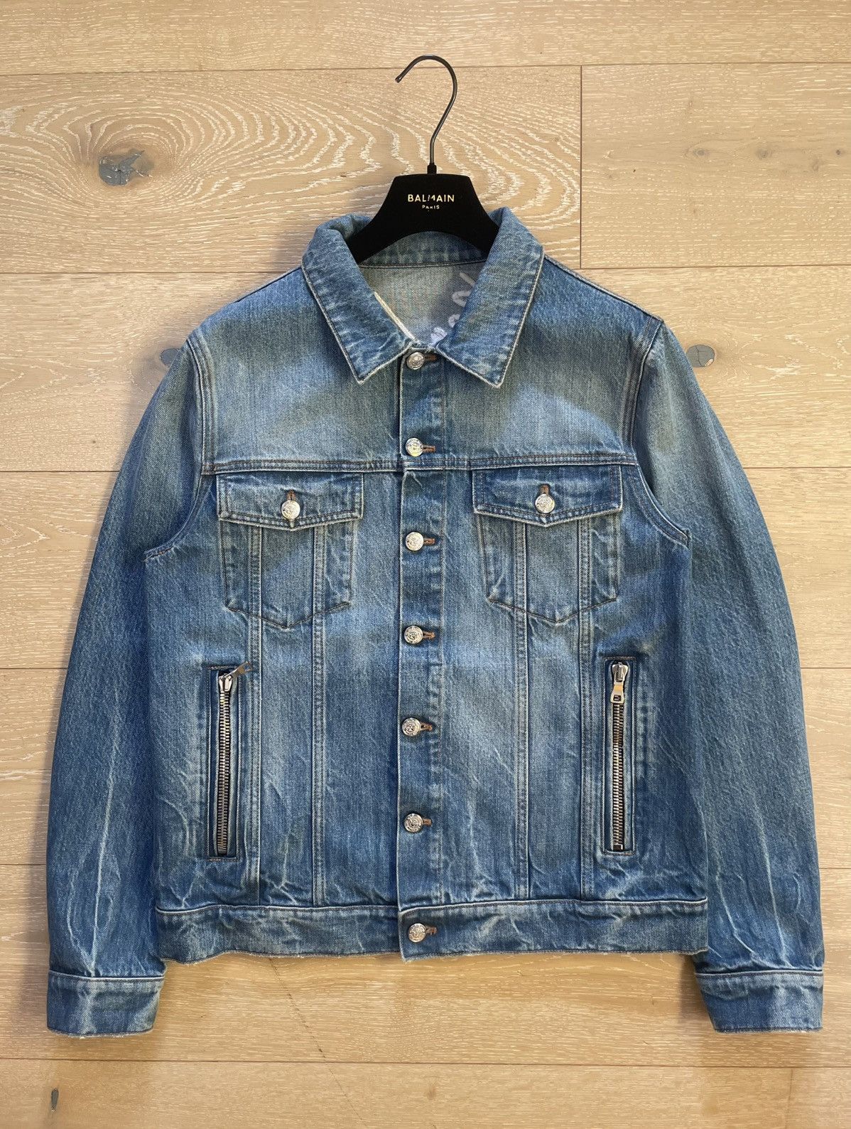 Balmain Authentic Balmain Denim Jacket Size US M / EU 48-50 / 2 - 2 Thumbnail