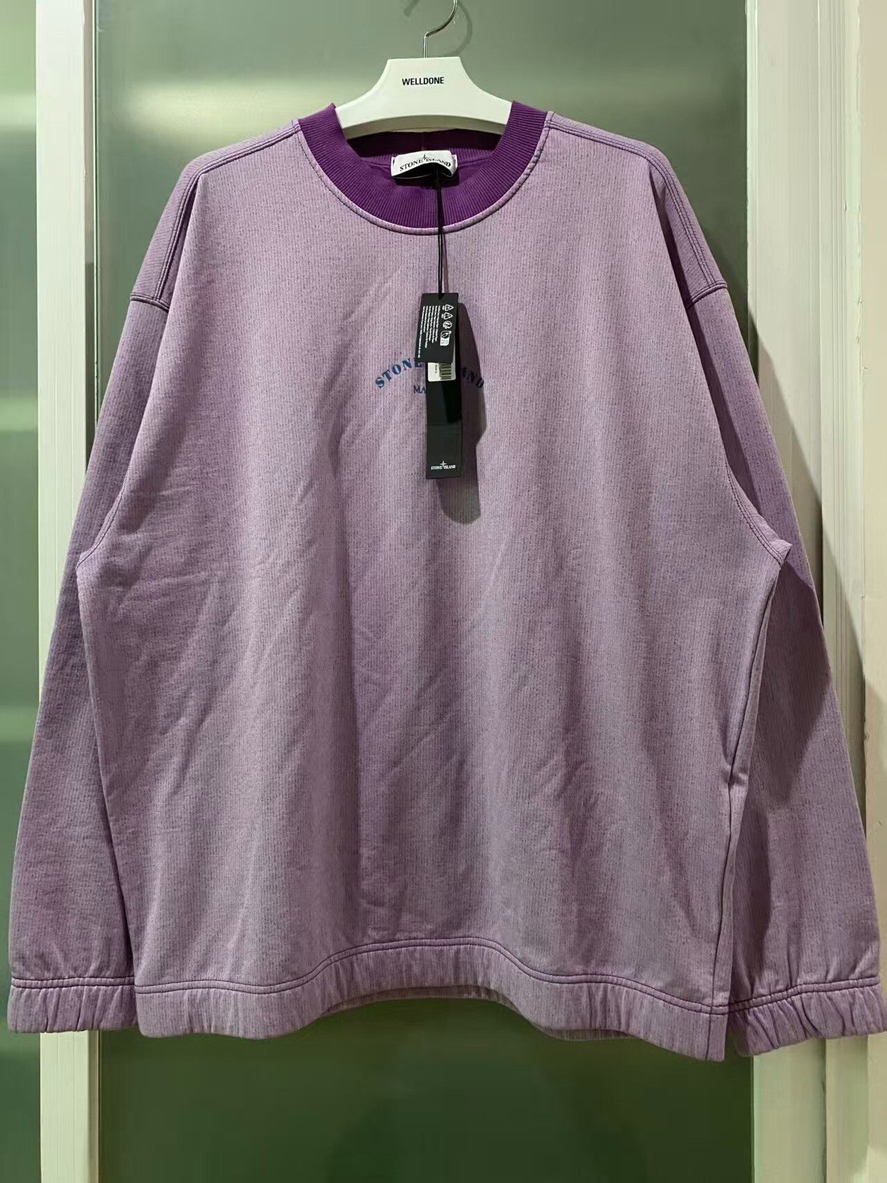 Stone Island stone island crewneck sweatshirt in purple Size US XL / EU 56 / 4 - 1 Thumbnail
