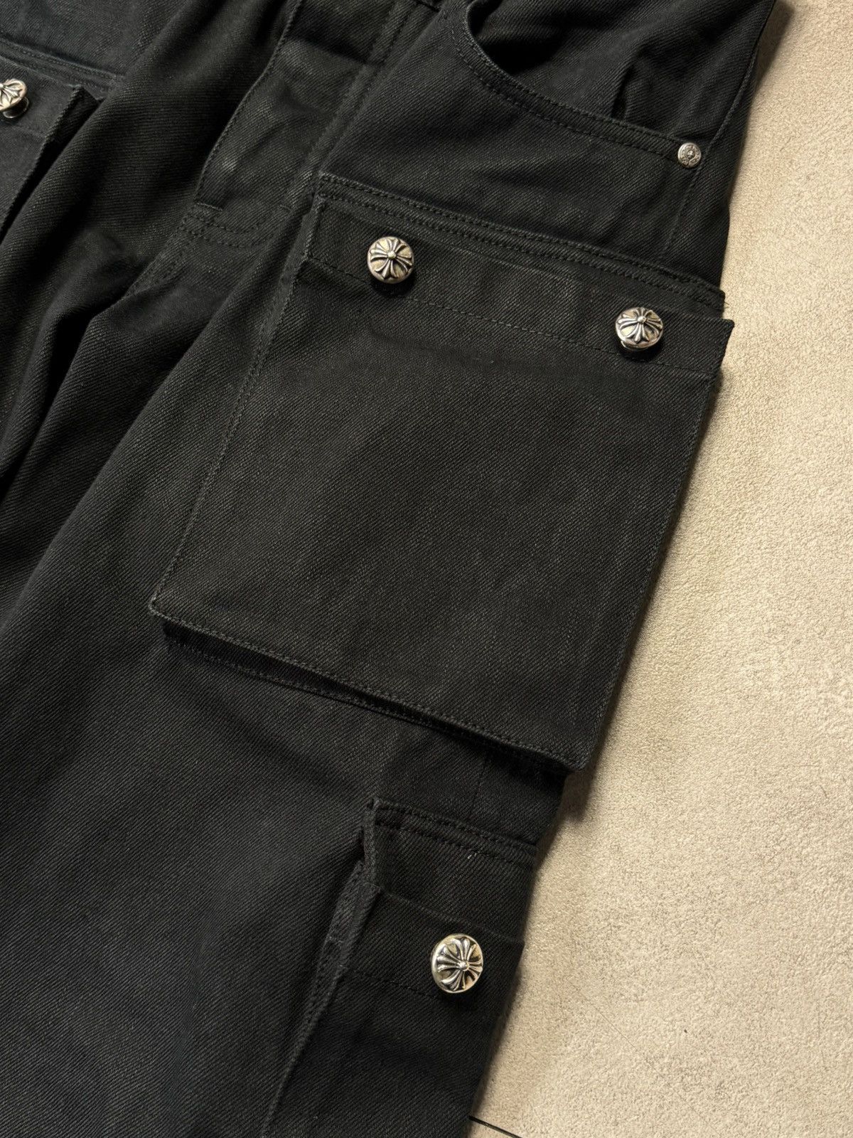 Chrome Hearts Chrome Hearts Vintage Fatigue Denim Jeans Size US 30 / EU 46 - 4 Thumbnail