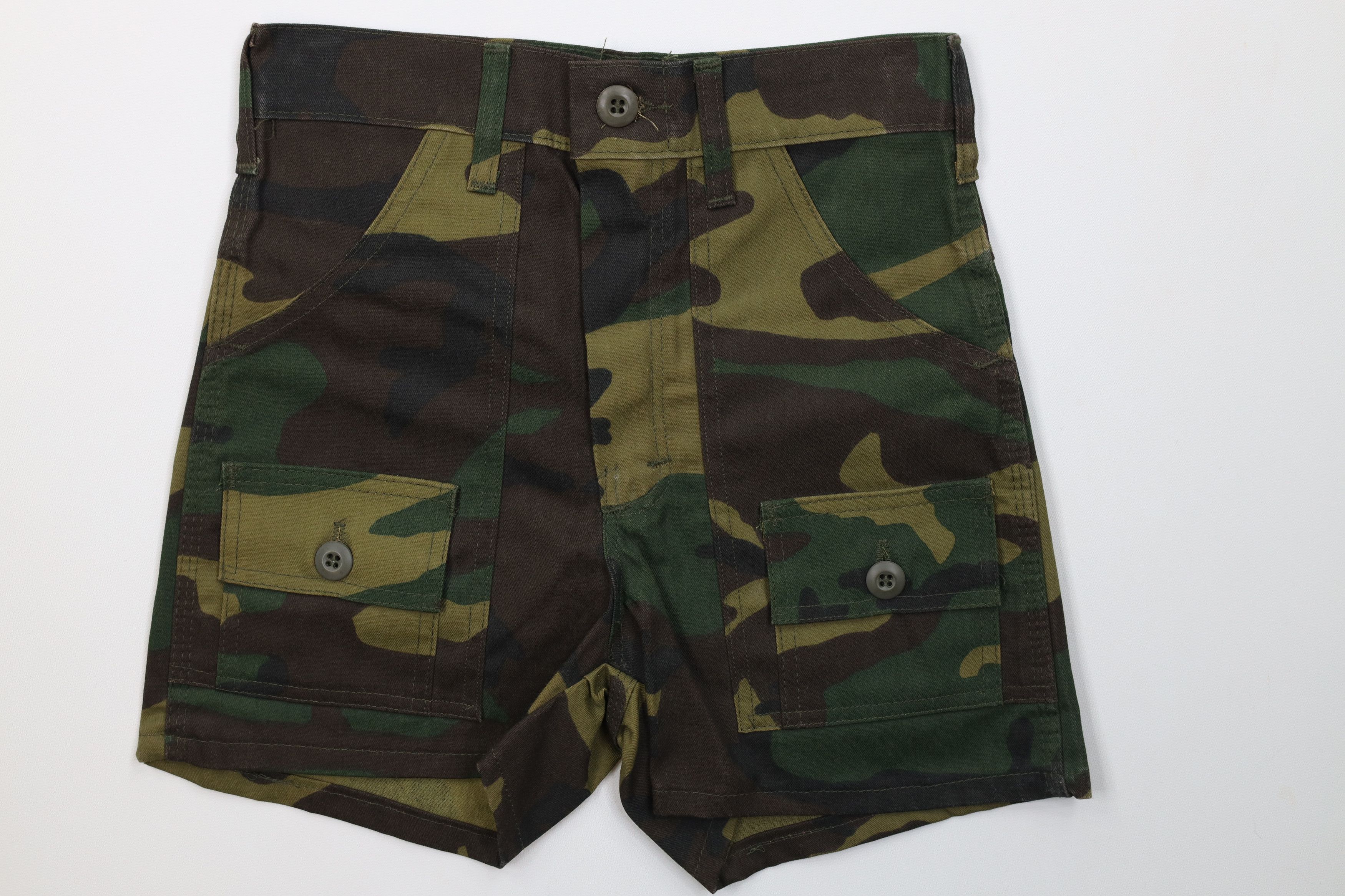 Vintage Deadstock Vintage 70s Streetwear Trekking Shorts USA Size 26" / US 2 / IT 38 - 1 Thumbnail