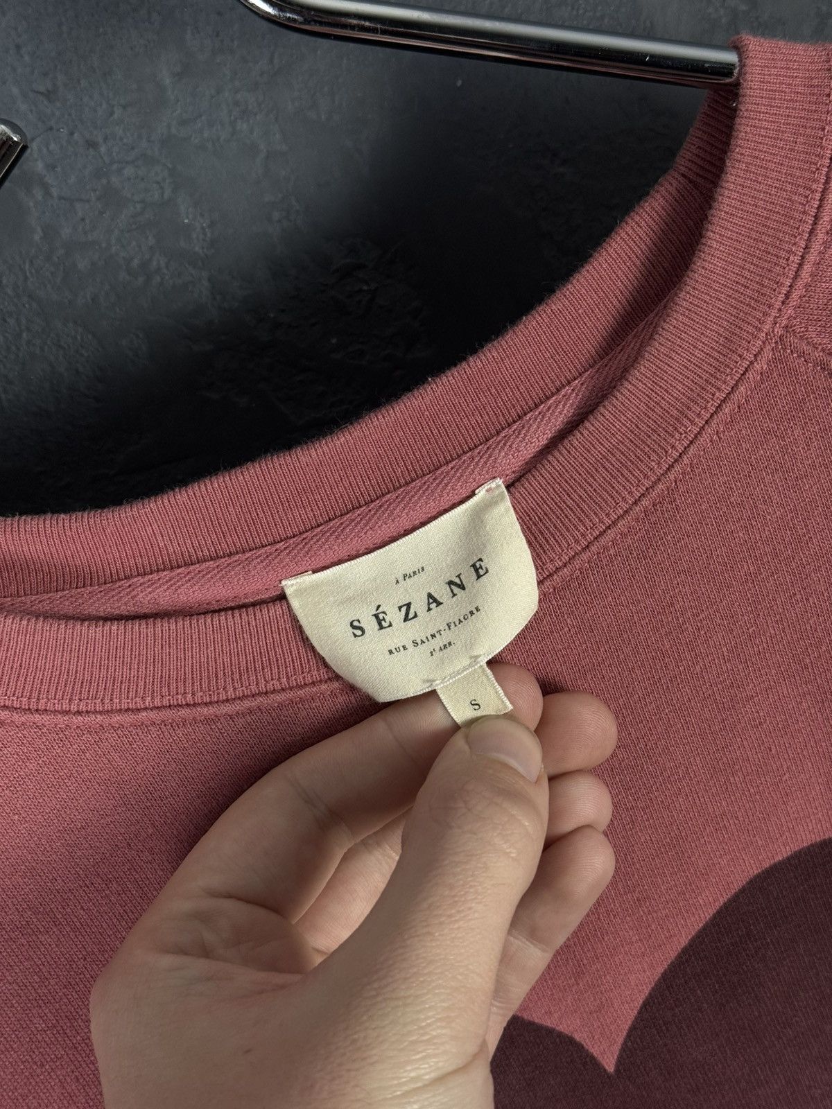 Sezane Sezane La Chamade Women's Sweatshirt Heart Design Size S Size S / US 4 / IT 40 - 9 Thumbnail