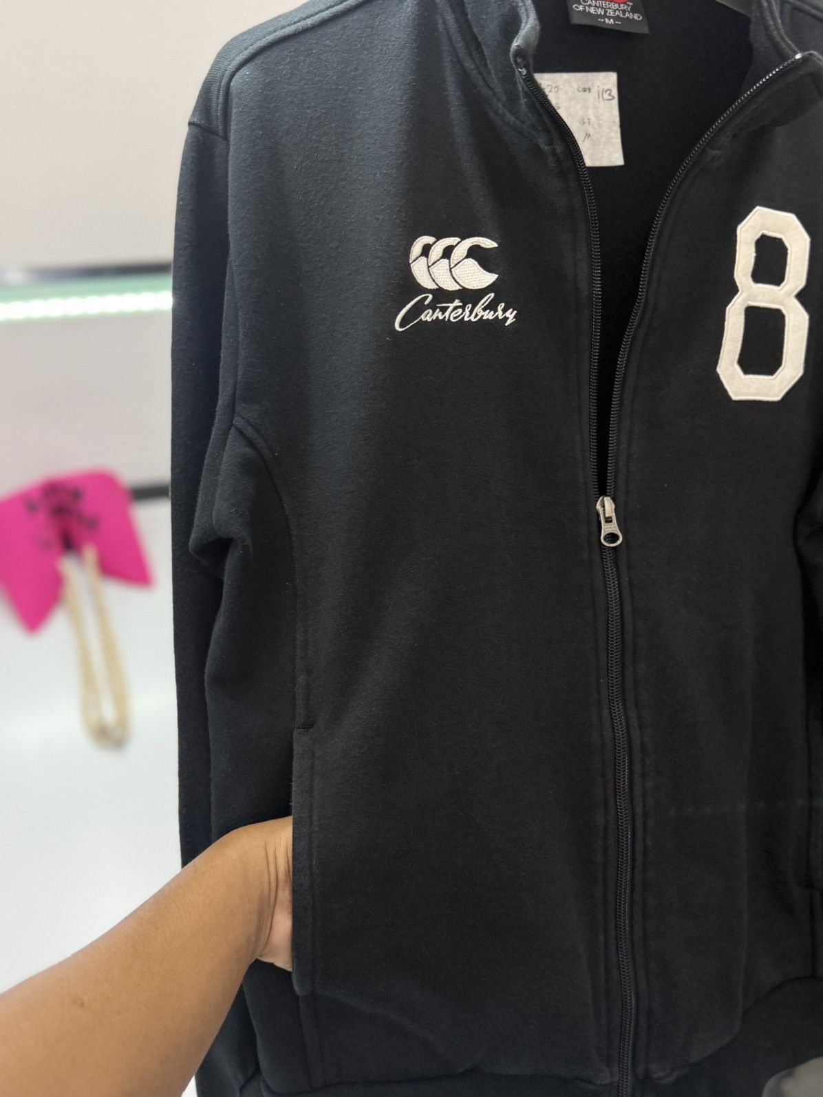 Canterbury of New Zealand 🔥 Canterbury of New Zealand Aussie Flag Patch zipper Sweat Size US S / EU 44-46 / 1 - 6 Thumbnail