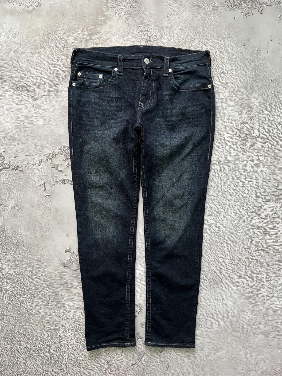 True Religion True Religion Rocco Relaxed Skinny Jeans Streetwear Black Size US 36 / EU 52 - 4 Thumbnail