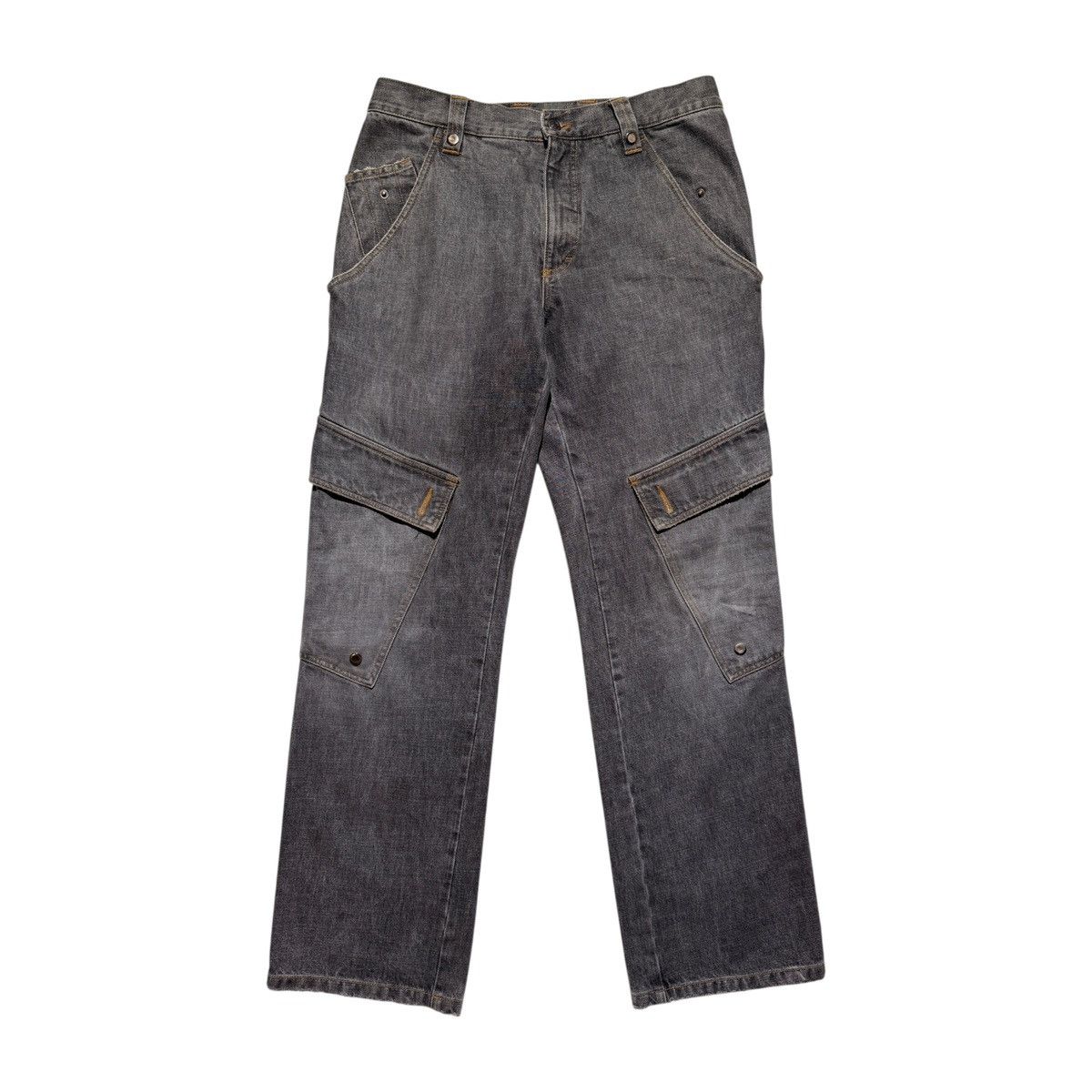 Dolce & Gabbana Denim cargo pant Size US 31 - 1 Thumbnail