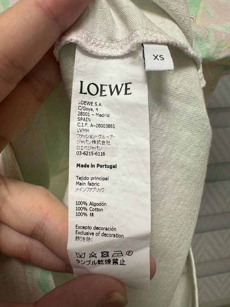 Loewe LOEWE Coconut tree short sleeves Size XS / US 0-2 / IT 36-38 - 4 Thumbnail