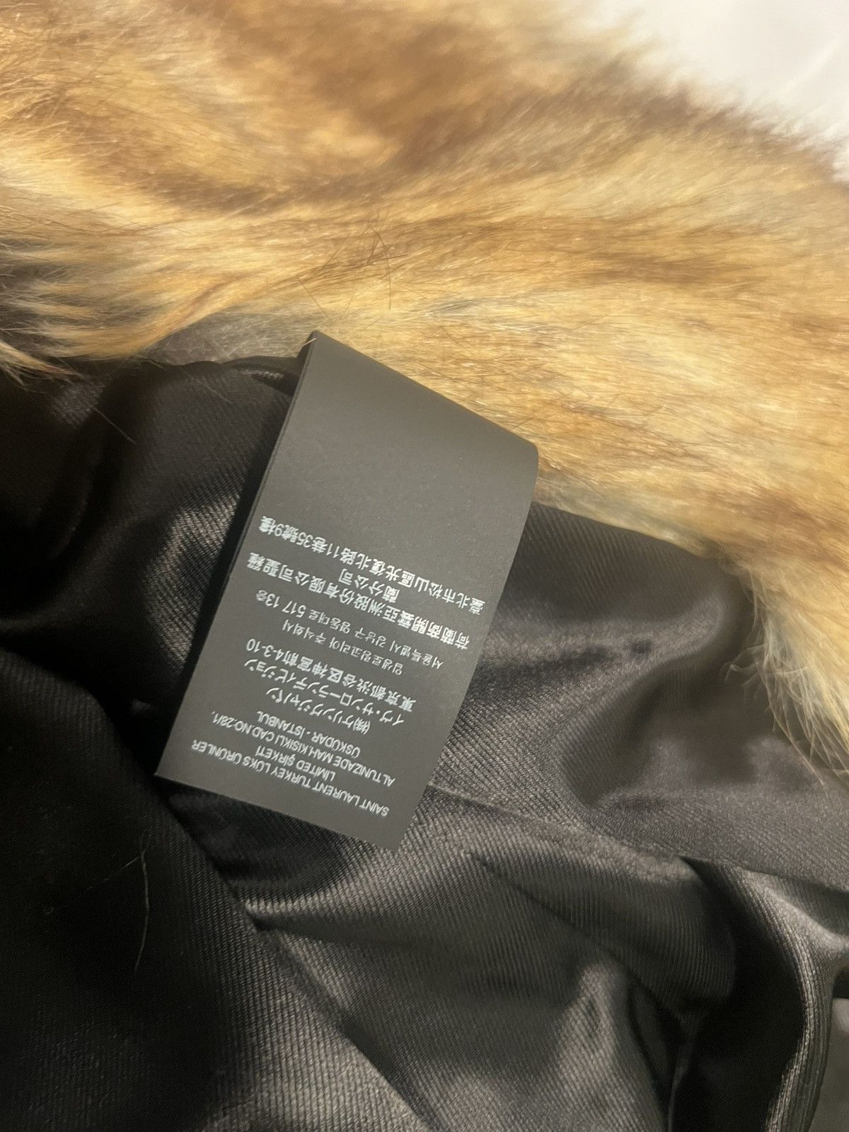 Saint Laurent Paris Saint Laurent men’s faux fur coat. 44/S-XL $12800 Size US S / EU 44-46 / 1 - 6 Thumbnail