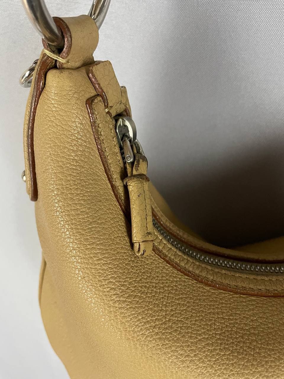 Prada Prada Bag Leather Camel Hobo Size ONE SIZE - 5 Thumbnail