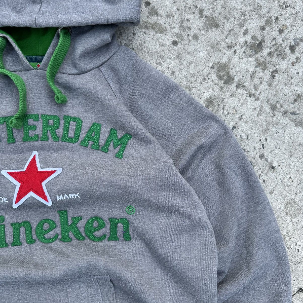 La Fam Amsterdam Vintage Japanese Style Amsterdam Heineken Hoodie Size M Beer Size US M / EU 48-50 / 2 - 7 Thumbnail