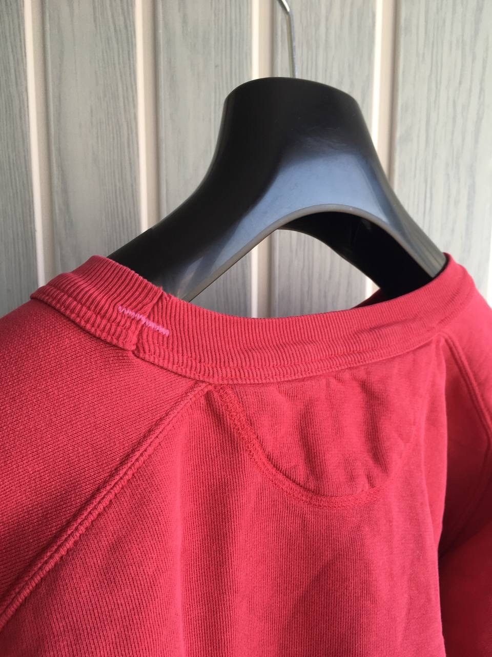 Vintage Best Company Red Basic Cotton Sweatshirt