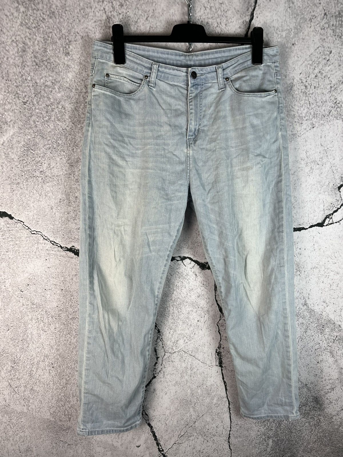 Carhartt Vintage Carhartt x Fulton pant Light Blue Work Denim Jeans Size US 31 - 2 Thumbnail