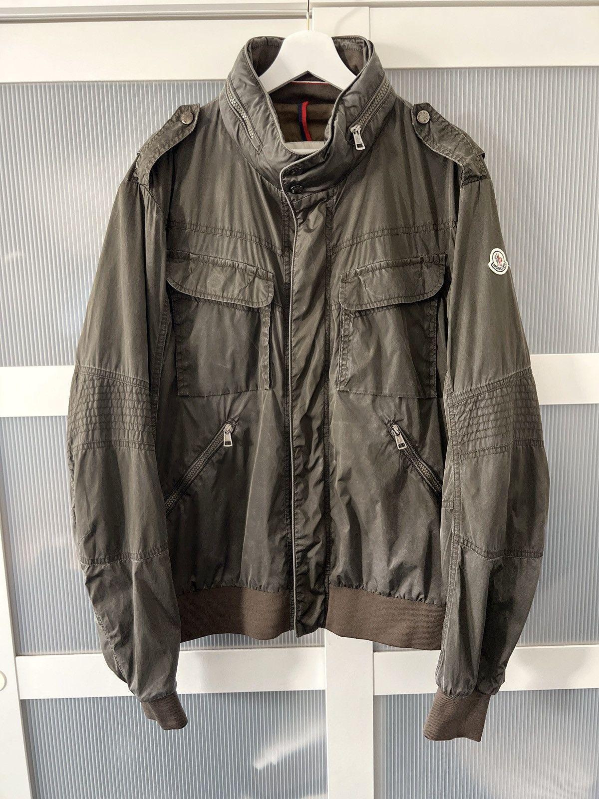 Moncler Moncler Lefort Garment Washed Jacket Size US L / EU 52-54 / 3 - 1 Thumbnail