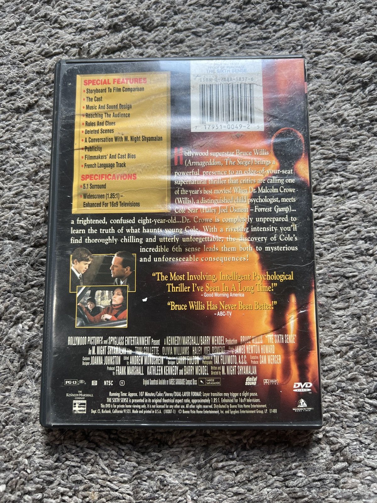 Hypebeast The Sixth Sense (DVD) Size ONE SIZE - 2 Thumbnail