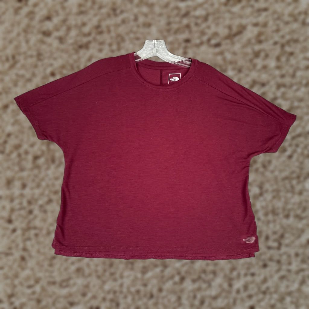The North Face The North Face Shirt Women M Red Crew Neck Polyester Blend Short Sleeve Read Size M / US 6-8 / IT 42-44 - 1 Thumbnail