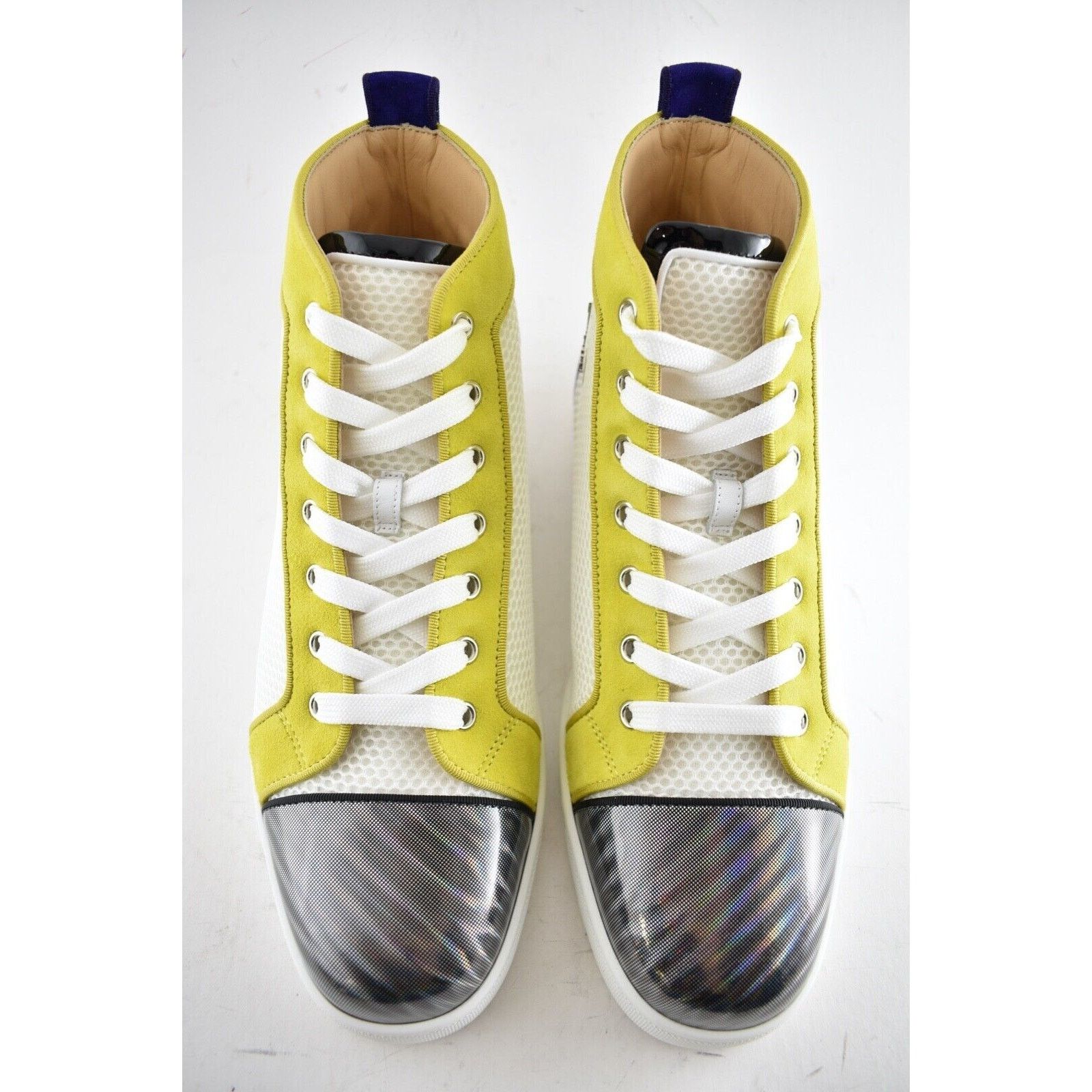 Christian Louboutin Christian Louboutin Men Louis Orlato Flat White Yellow Size US 9.5 / EU 42-43 - 7 Thumbnail