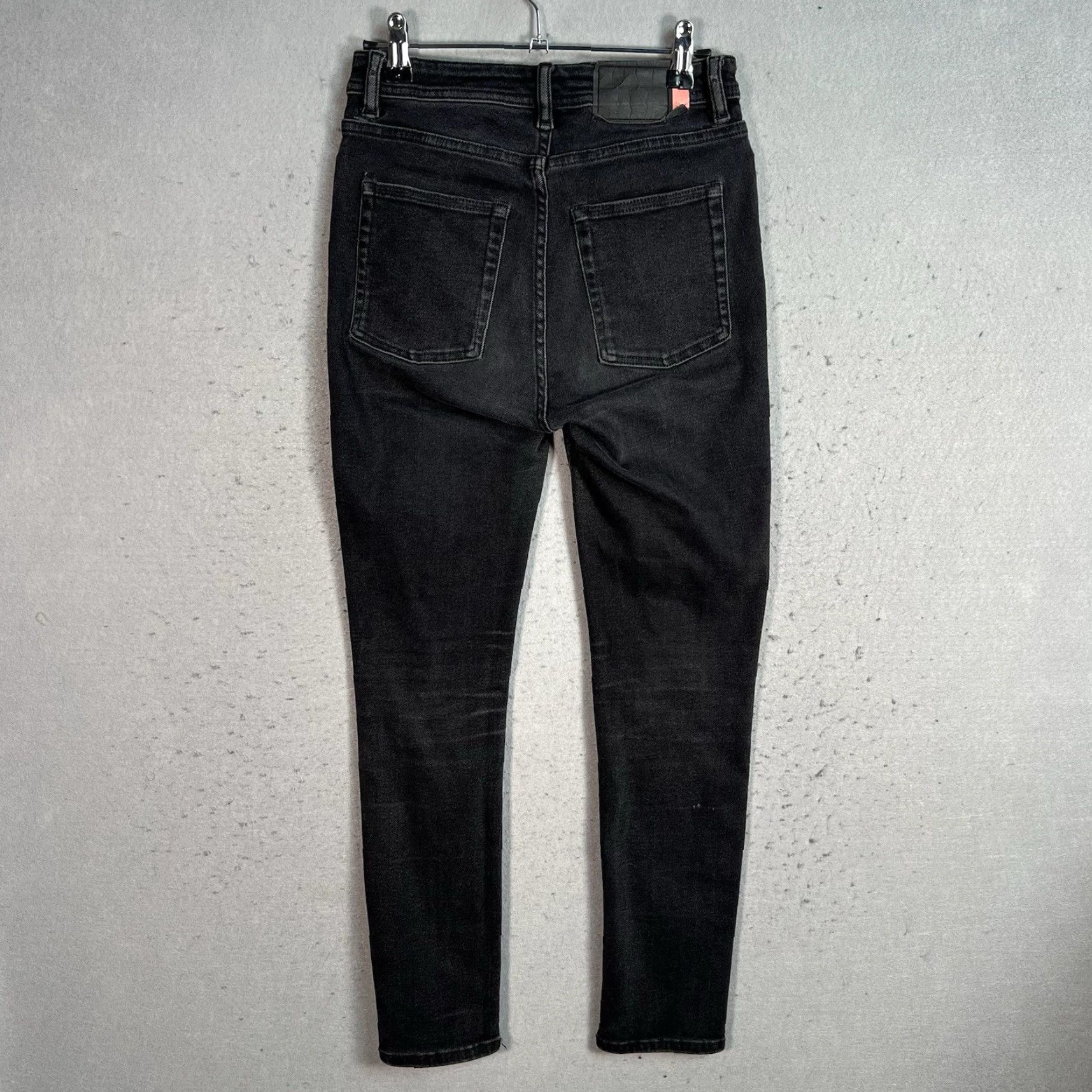 Acne Studios ACNE STUDIOS Jeans Women’s 25 x 25.5 Bla Konst Skinny Black Denim Made in Italy Adult Women 25in 25.5in Slim Skinny Size 42" / US 20 - 2 Thumbnail