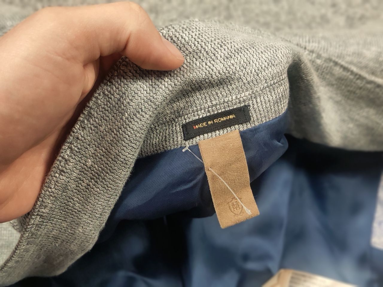 Massimo Osti Massimo Dutti Design Grey Linen Blend Blazer Sports Jacket Size US L / EU 52-54 / 3 - 12 Thumbnail