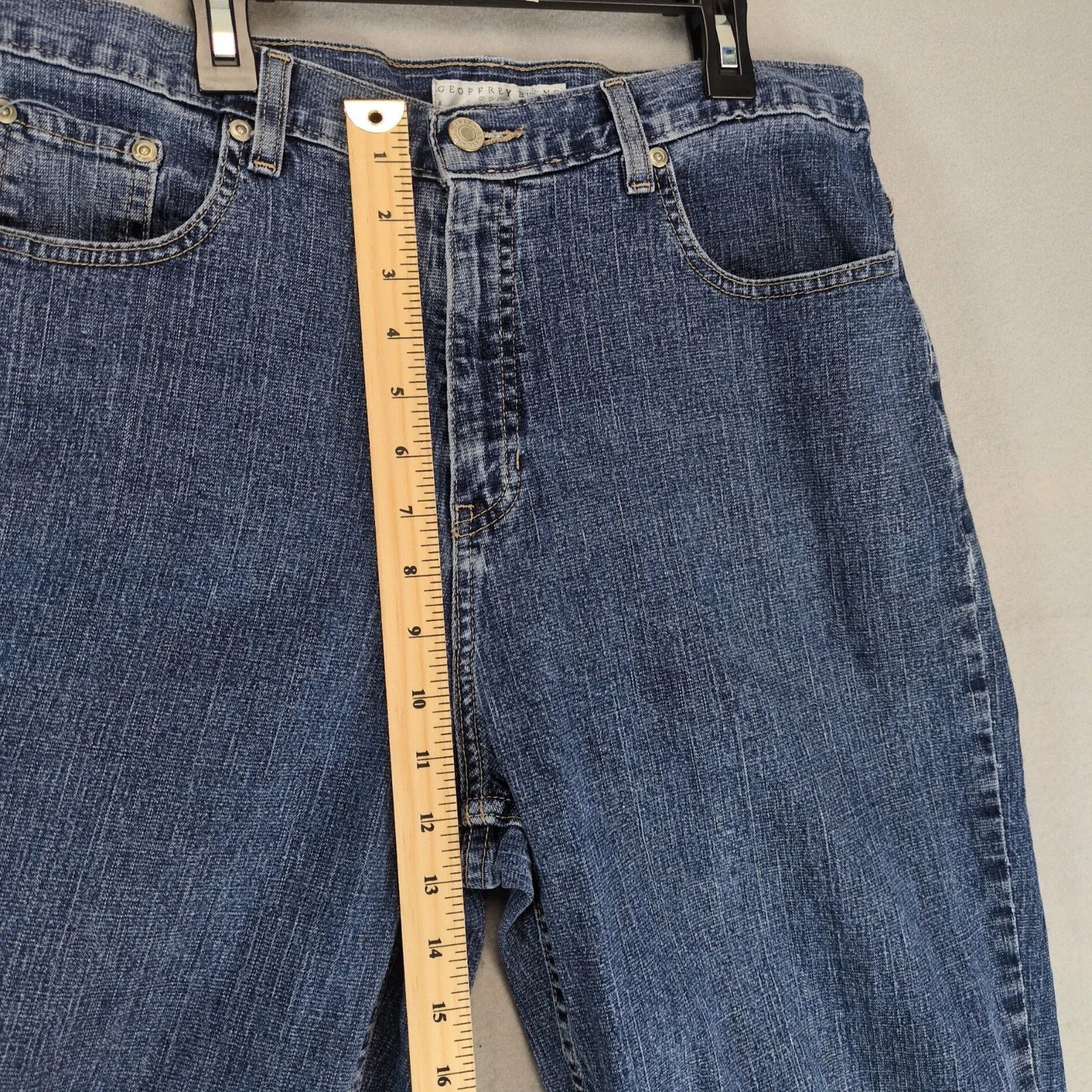 Geoffrey Beene Vtg 90s-Y2K Geoffrey Beene Sport Jeans Women's 14 31x30" Size 36" / US 14 / IT 50 - 7 Thumbnail