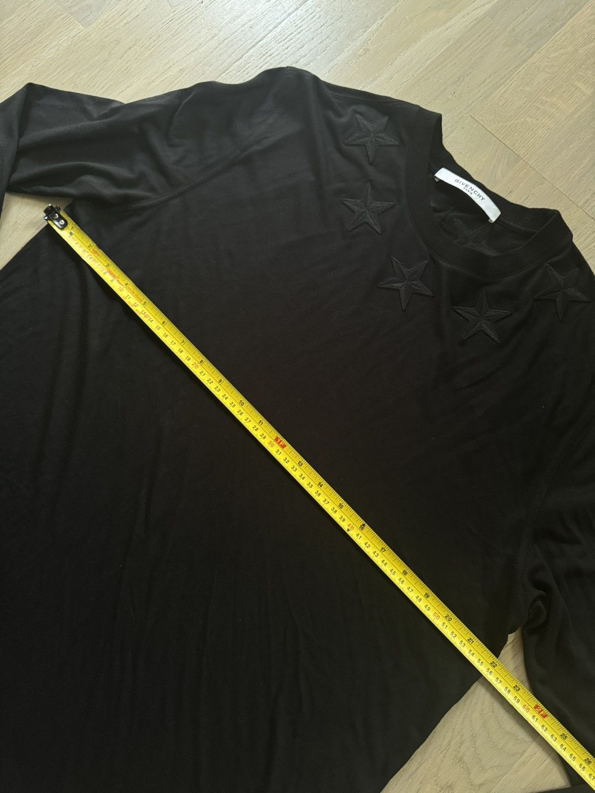 Givenchy GIVENCHY long sleeve tshirt sizes IN PHOTOS by tape measure Size US S / EU 44-46 / 1 - 4 Thumbnail
