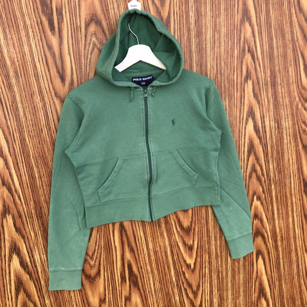 Polo Ralph Lauren Vintage Polo Sport by Polo Ralph Lauren Hoodie Crop Tops Size M / US 6-8 / IT 42-44 - 2 Thumbnail