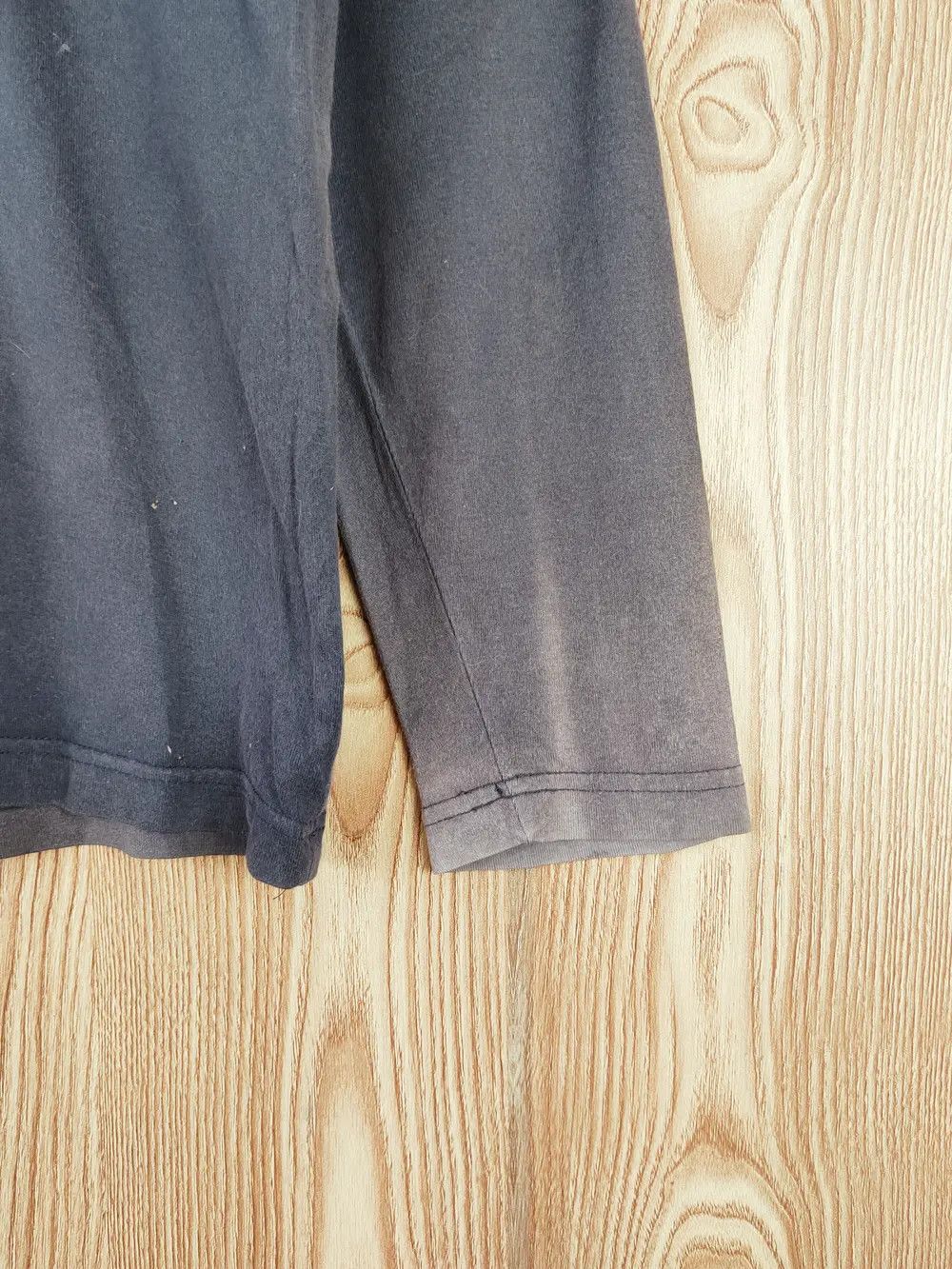 Vintage Mind Games Dark Gray Faded Long Sleeve T-shirts #W591 Size US L / EU 52-54 / 3 - 13 Thumbnail