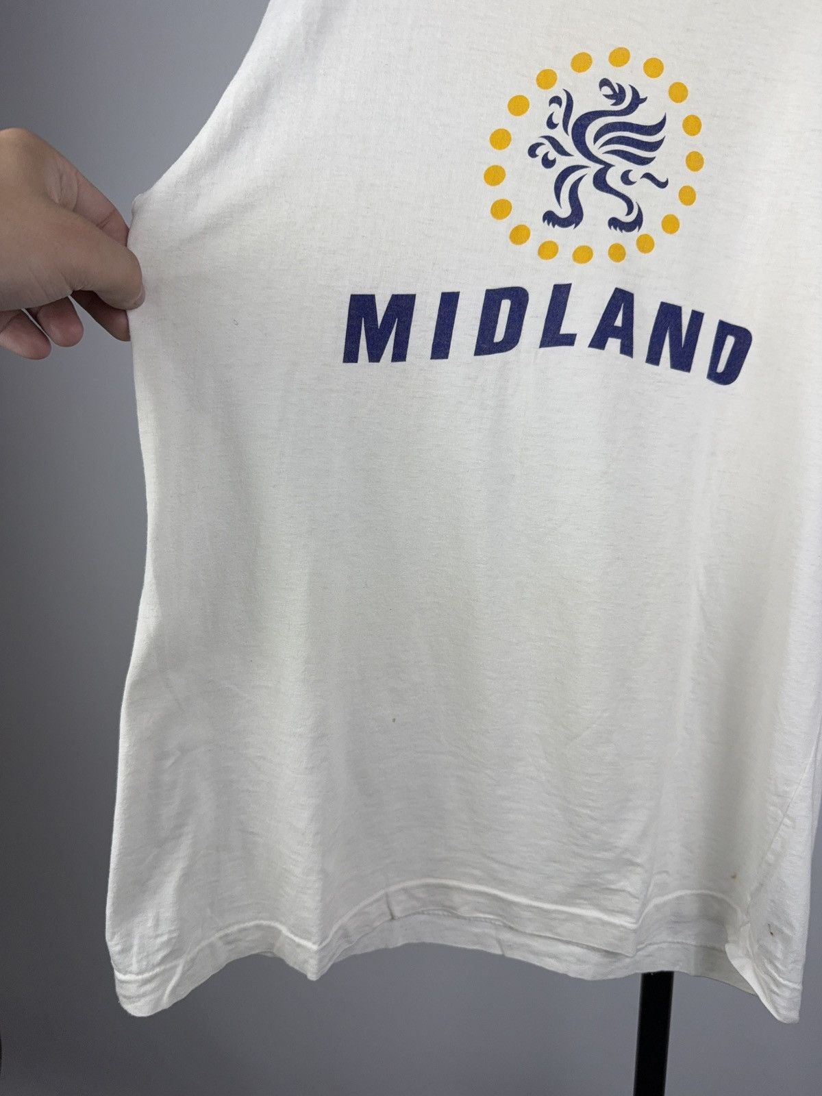 Vintage Vintage Rare Retro 70-80s Midland England Shirt sleeve Size US S / EU 44-46 / 1 - 5 Thumbnail
