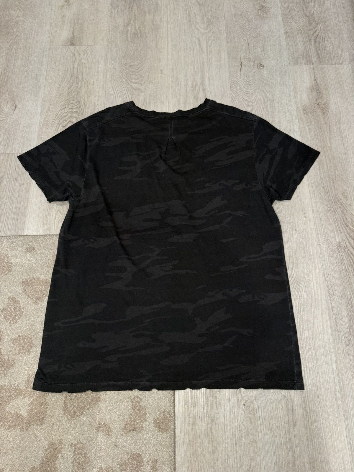 Saint Laurent Paris s/s 2016 greyscale camo pocket tee!!! Size US L / EU 52-54 / 3 - 4 Thumbnail