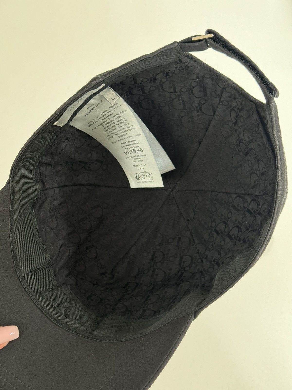 Dior × Stone Island Dior x Stone Island Cap Size ONE SIZE - 5 Thumbnail