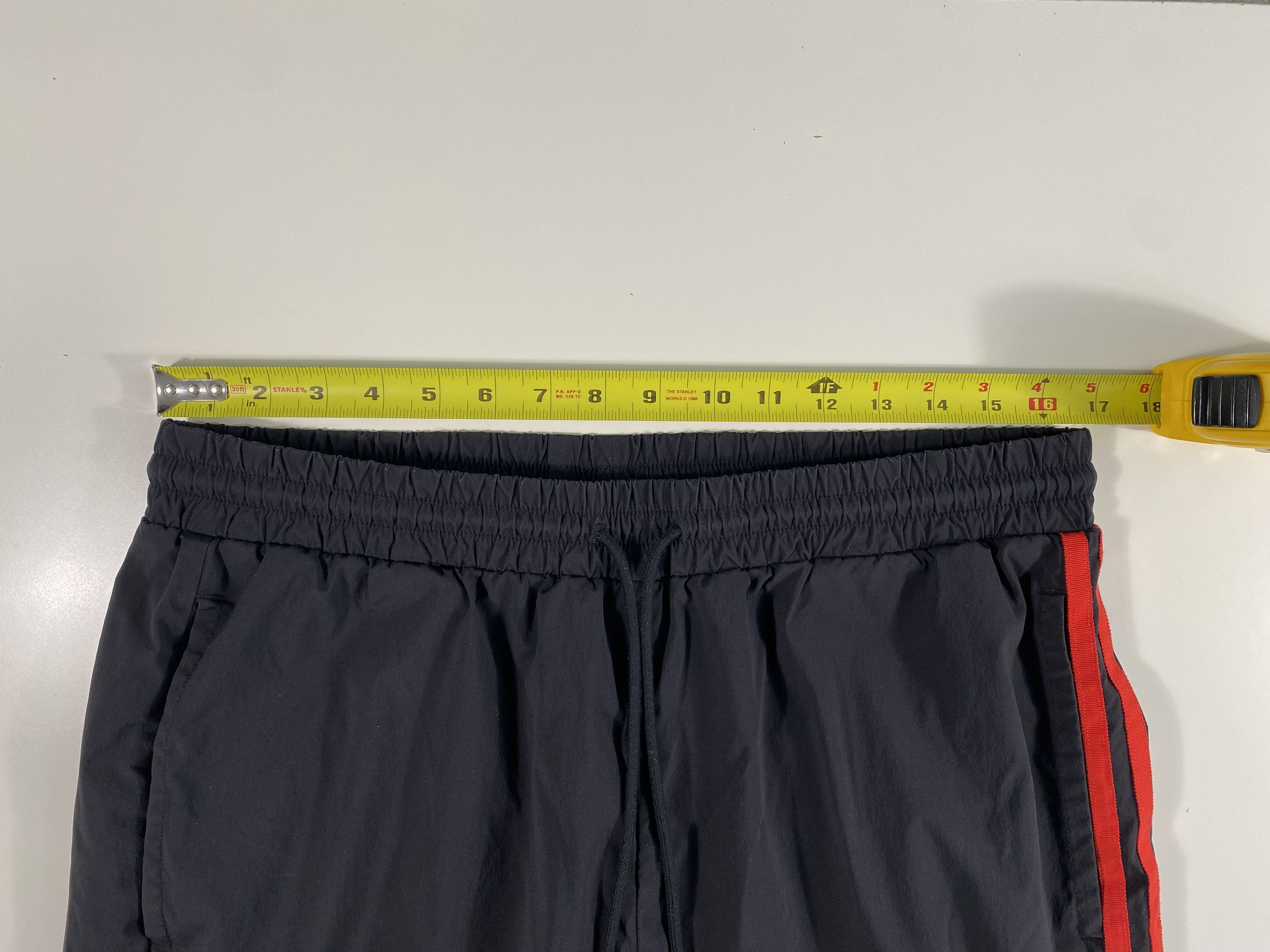 424 × Adidas adidas originals x 424 Asymmetric 3-Stripe Track Pants Black Size US 32 / EU 48 - 10 Thumbnail